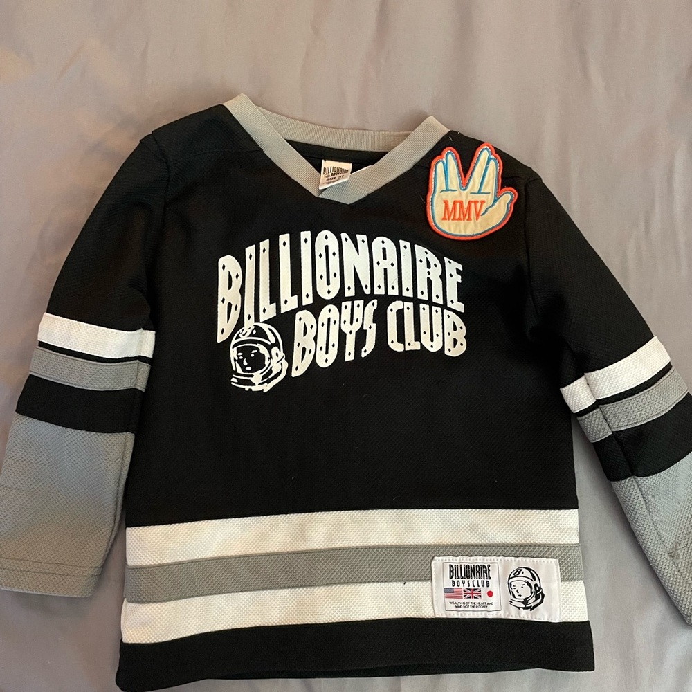 Billionaire boys club jersey size 3T good condition.